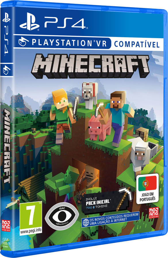 Jogo PS4 Minecraft Start Collection